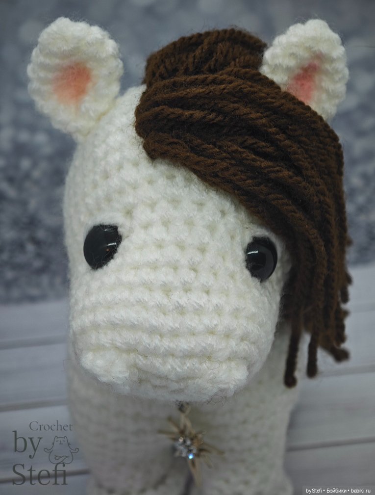 Лошадка Звёздочка — Вязаные игрушки и амигуруми: крючком