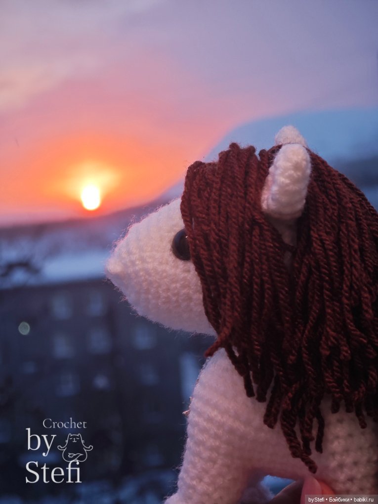 Лошадка Звёздочка — Вязаные игрушки и амигуруми: крючком