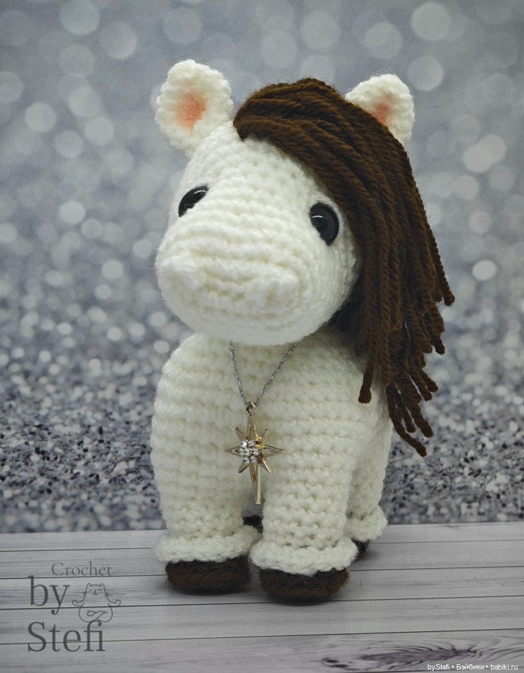 Лошадка Звёздочка — Вязаные игрушки и амигуруми: крючком (фото 7)