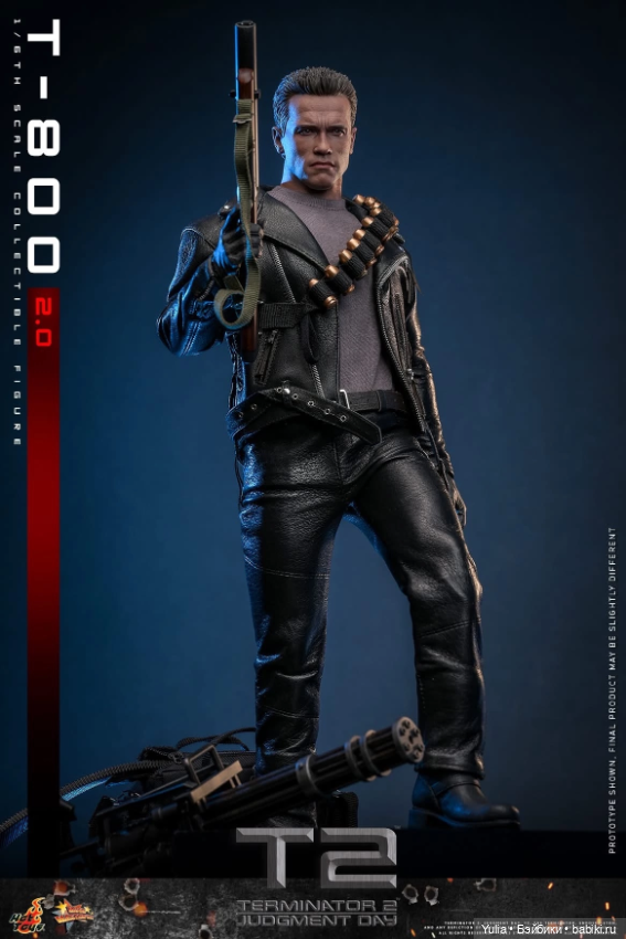 Hot Toys - фигурка Терминатора T-800 (фото 7)
