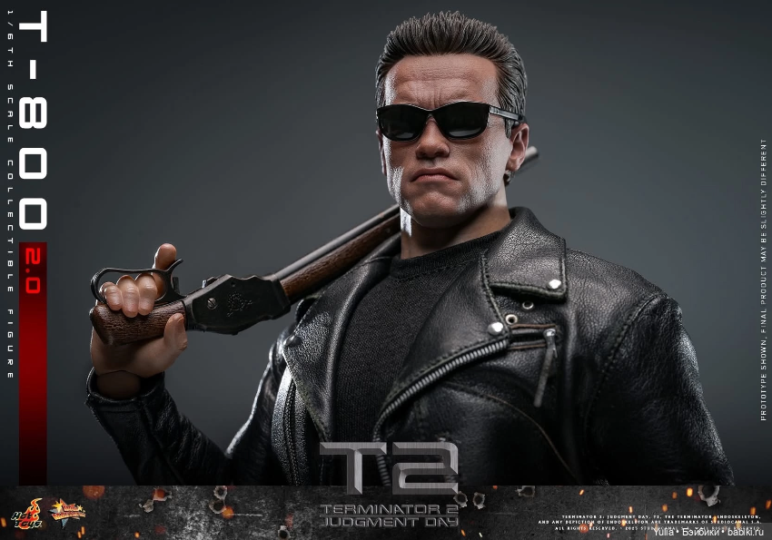 Hot Toys - фигурка Терминатора T-800 (фото 6)