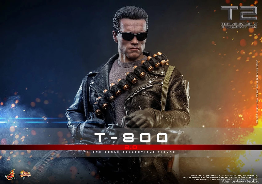 Hot Toys - фигурка Терминатора T-800 (фото 5)