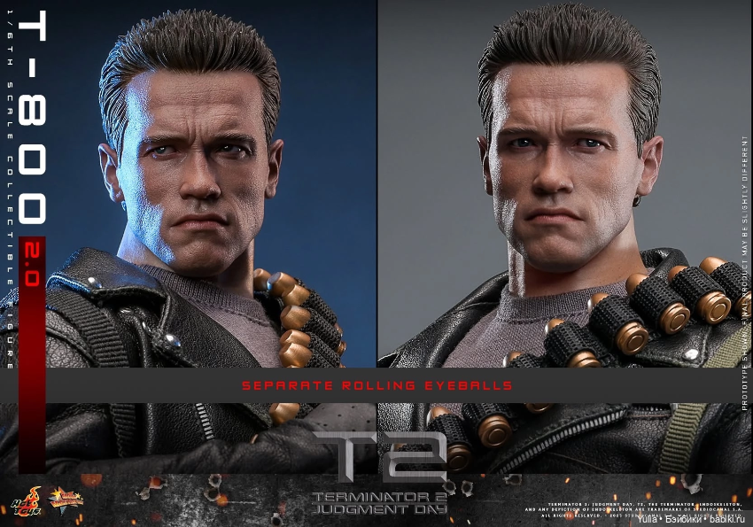 Hot Toys - фигурка Терминатора T-800 (фото 10)