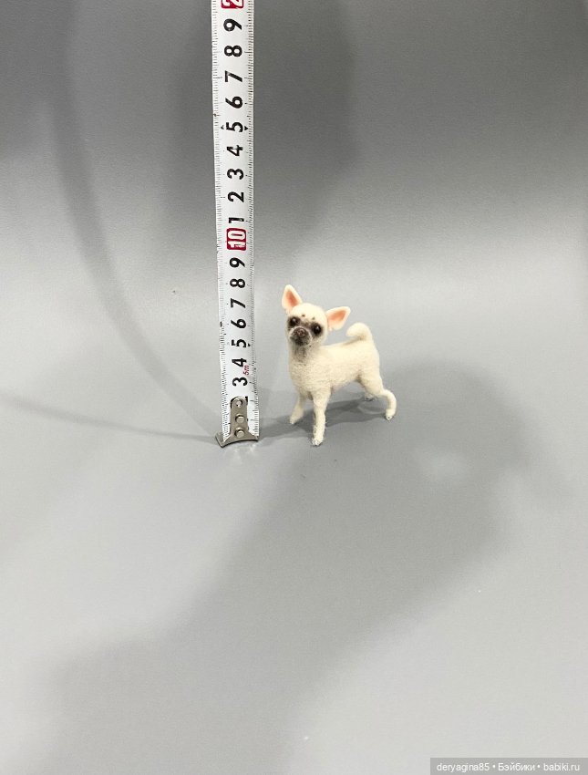 Чихуахуа — Валяные игрушки из шерсти: сухое валяние (фото 8)