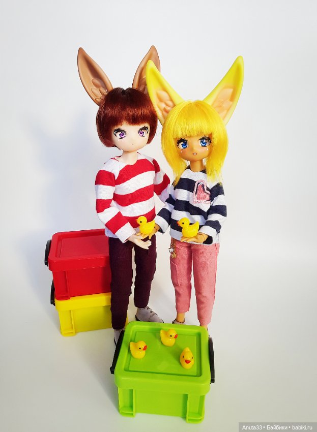 Лиса, заяц и уточки — Куклы и тела UFdoll (ЮФдолл): Blind Box (фото 4)