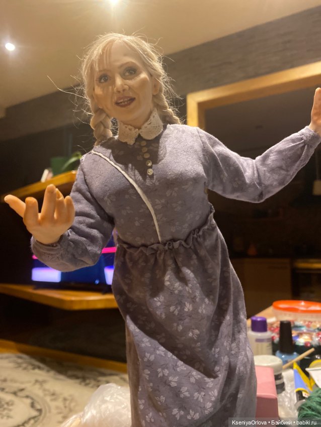 Фрося Бурлакова — Лепка авторских кукол: полимерная глина