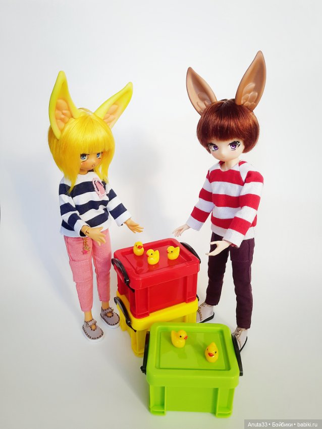 Лиса, заяц и уточки — Куклы и тела UFdoll (ЮФдолл): Blind Box (фото 2)