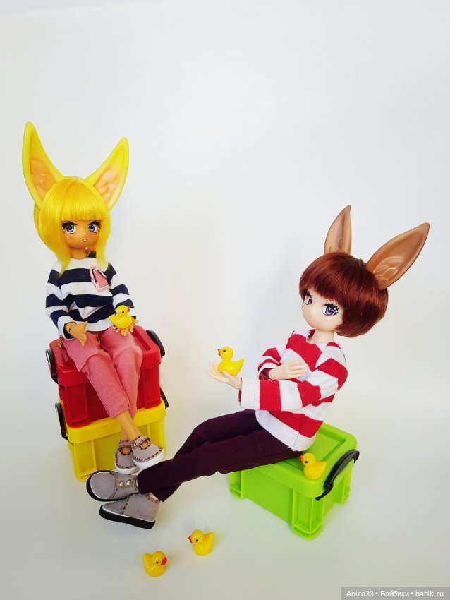 Лиса, заяц и уточки — Куклы и тела UFdoll (ЮФдолл): Blind Box (фото 6)