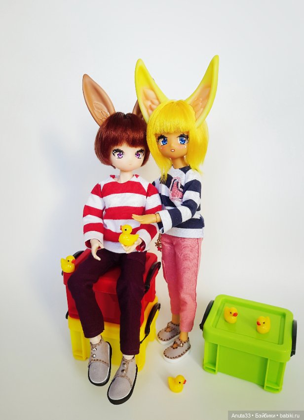 Лиса, заяц и уточки — Куклы и тела UFdoll (ЮФдолл): Blind Box (фото 5)