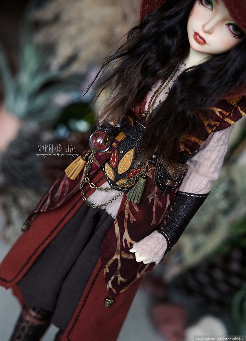 Наряд пламенного эльфа — Одежда и обувь для кукол своими руками: фото (фото 8)