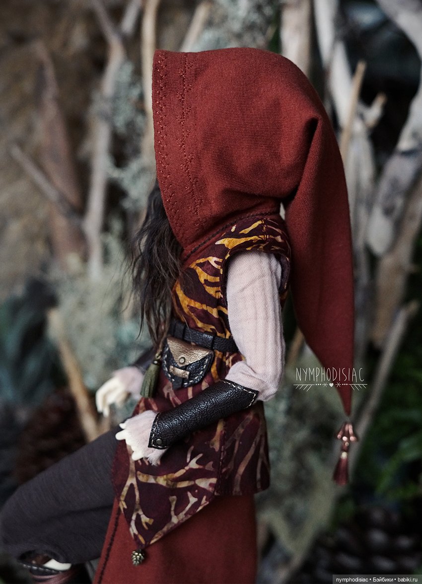 Наряд пламенного эльфа — Одежда и обувь для кукол своими руками: фото (фото 7)