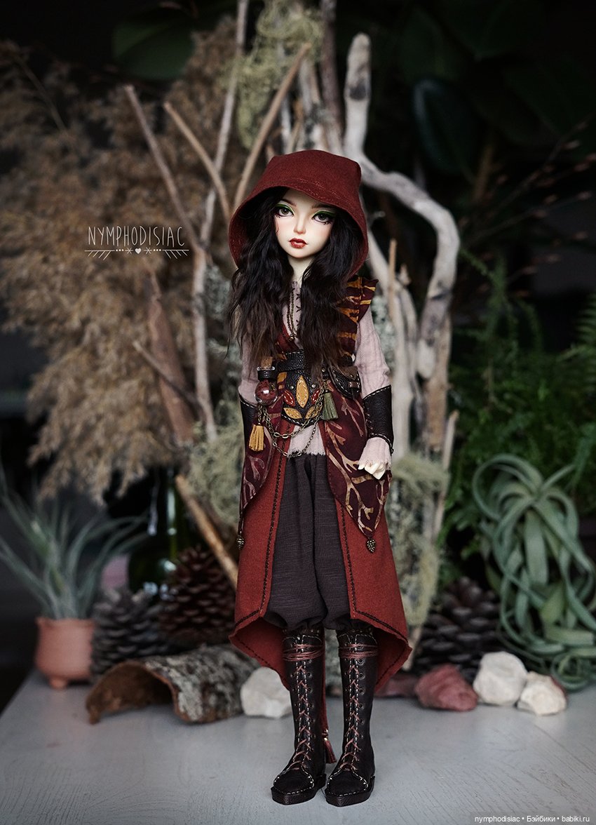 Наряд пламенного эльфа — Одежда и обувь для кукол своими руками: фото