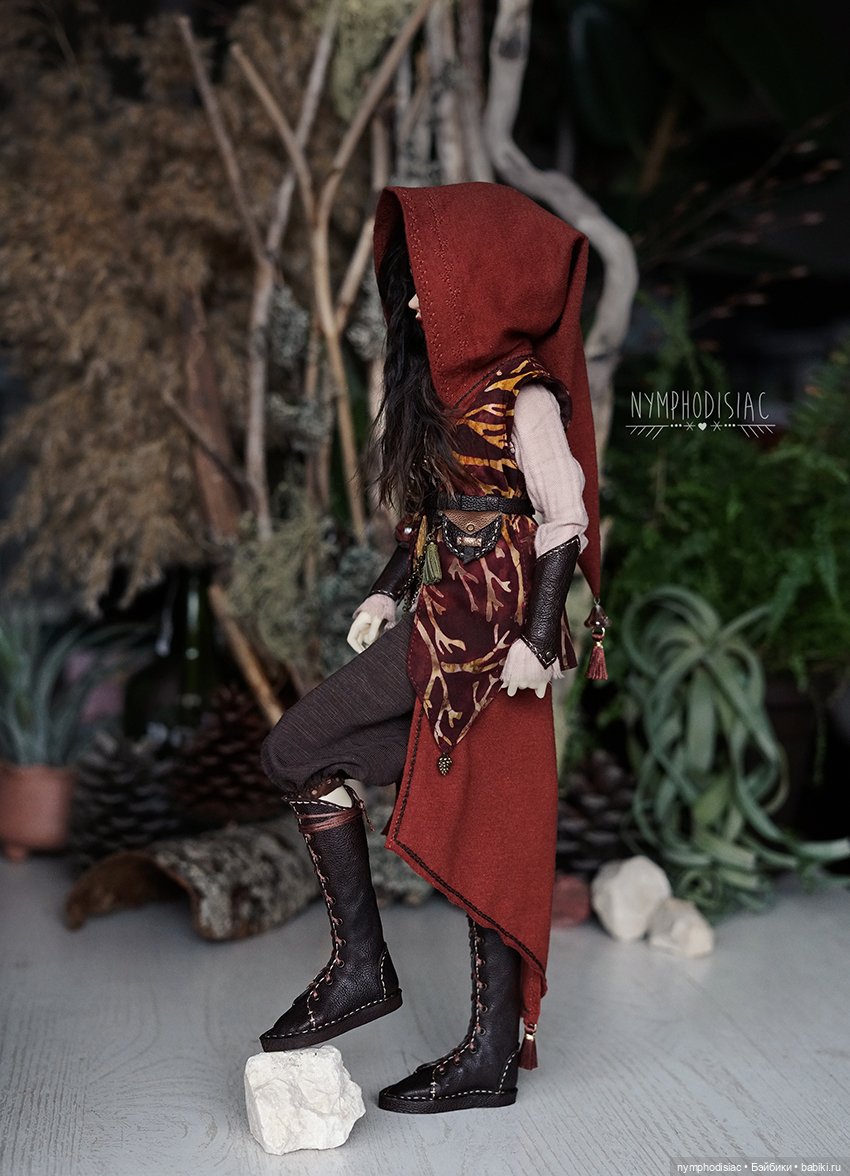 Наряд пламенного эльфа — Одежда и обувь для кукол своими руками: фото (фото 5)