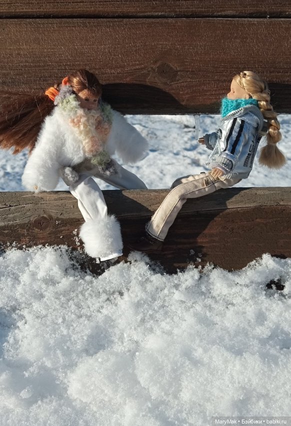 Хартсиночки дождались снега (фото 5)