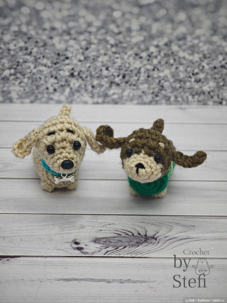 Пёсели — Вязаные игрушки и амигуруми: крючком