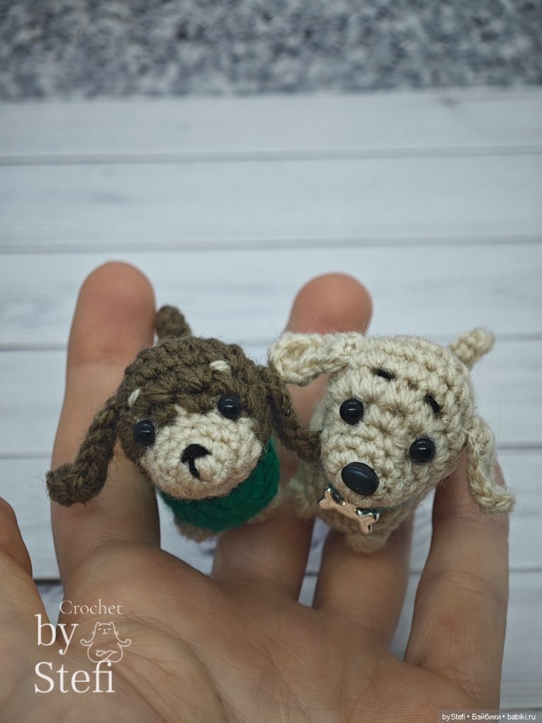 Пёсели — Вязаные игрушки и амигуруми: крючком