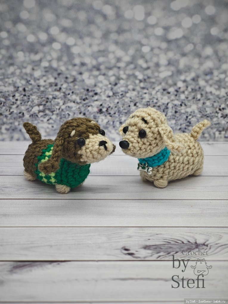 Пёсели — Вязаные игрушки и амигуруми: крючком