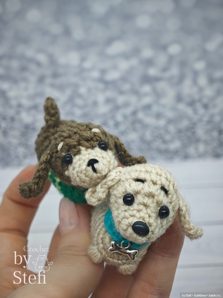 Пёсели — Вязаные игрушки и амигуруми: крючком