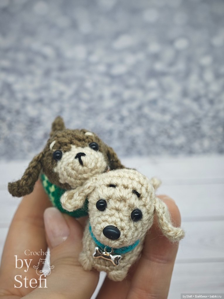 Пёсели — Вязаные игрушки и амигуруми: крючком