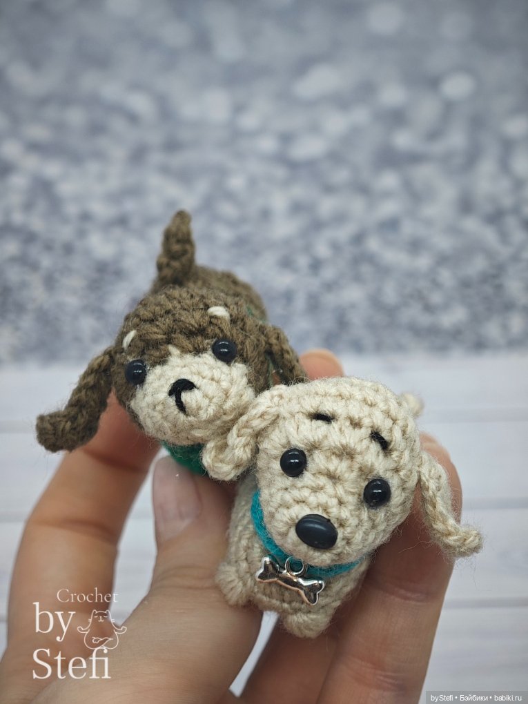 Пёсели — Вязаные игрушки и амигуруми: крючком