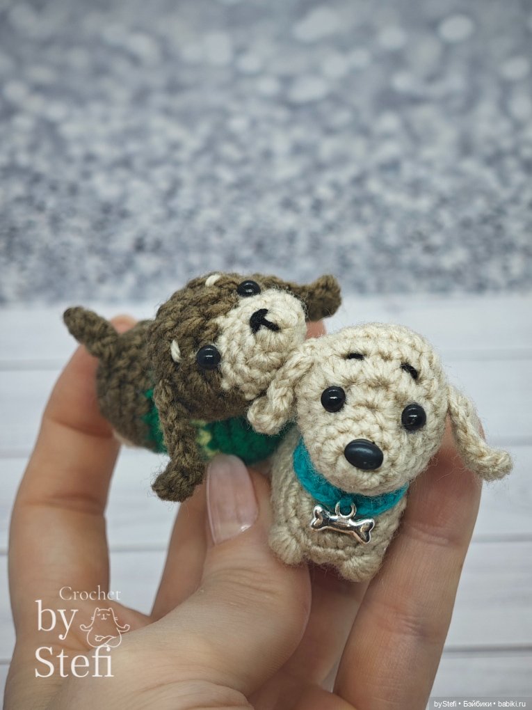 Пёсели — Вязаные игрушки и амигуруми: крючком