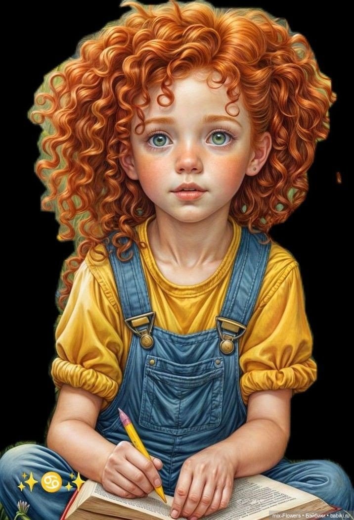 Очаровательные Рыжики: источник вдохновения для вязания **)) (фото 4)