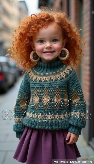 Очаровательные Рыжики: источник вдохновения для вязания **))