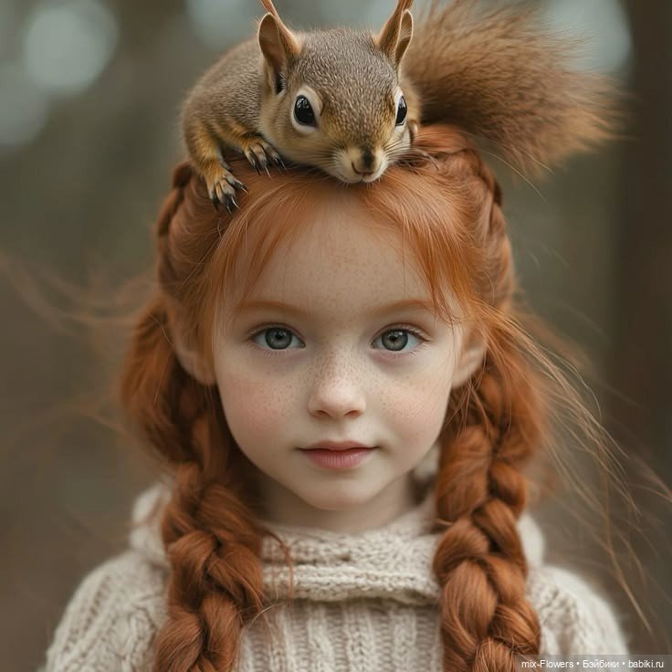 Очаровательные Рыжики: источник вдохновения для вязания **)) (фото 7)