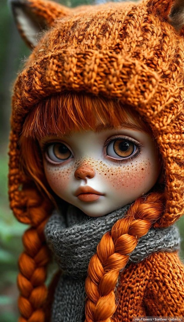 Очаровательные Рыжики: источник вдохновения для вязания **)) (фото 8)