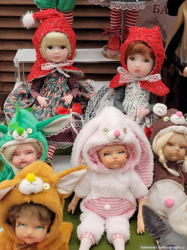 Небольшие куколки и обзорные фото с выставки