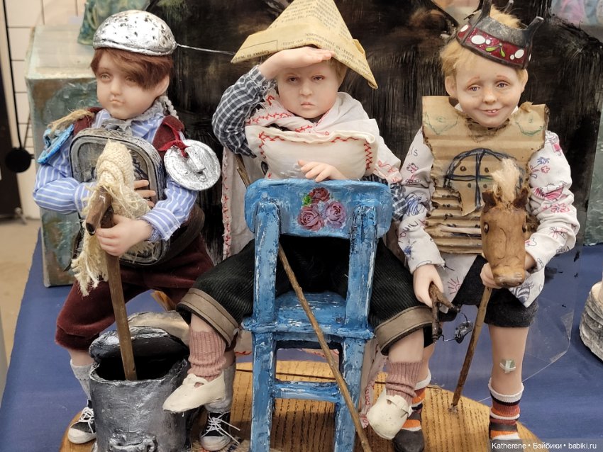 Небольшие куколки и обзорные фото с выставки