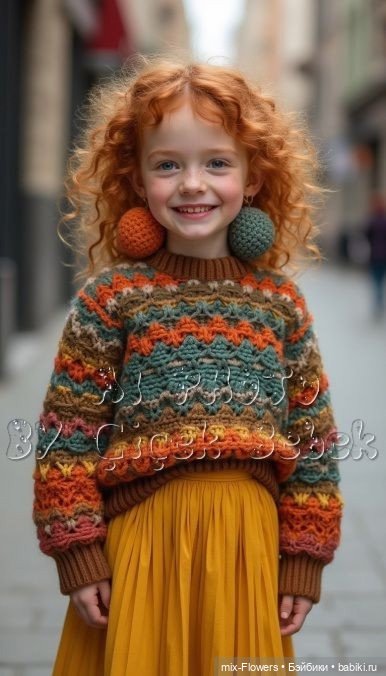 Очаровательные Рыжики: источник вдохновения для вязания **))