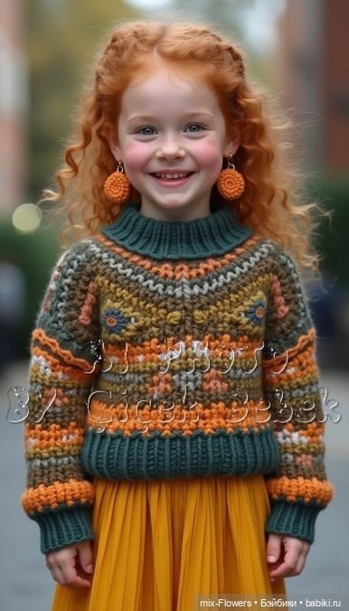 Очаровательные Рыжики: источник вдохновения для вязания **))