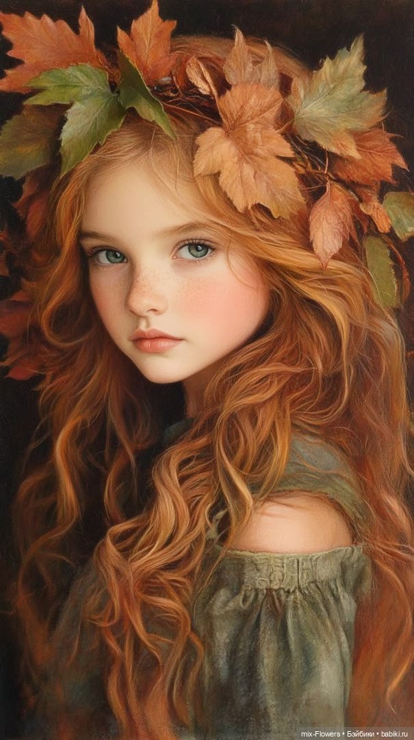 Очаровательные Рыжики: источник вдохновения для вязания **))