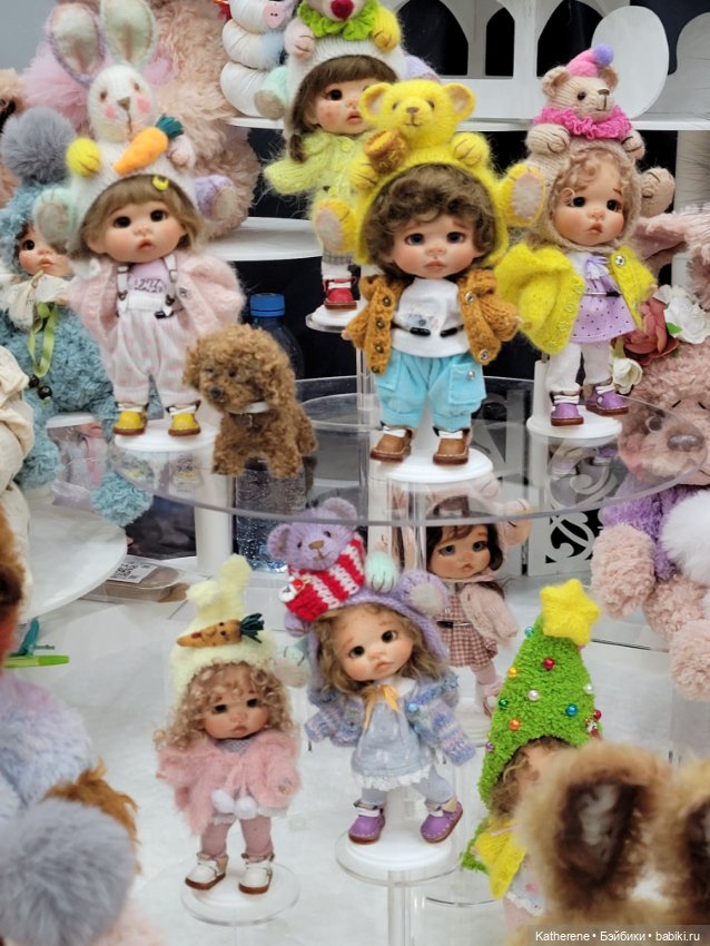 Небольшие куколки и обзорные фото с выставки