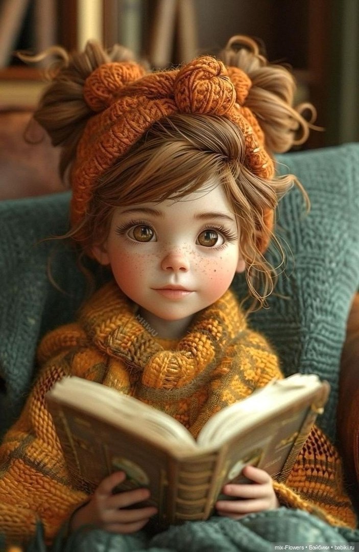 Очаровательные Рыжики: источник вдохновения для вязания **))