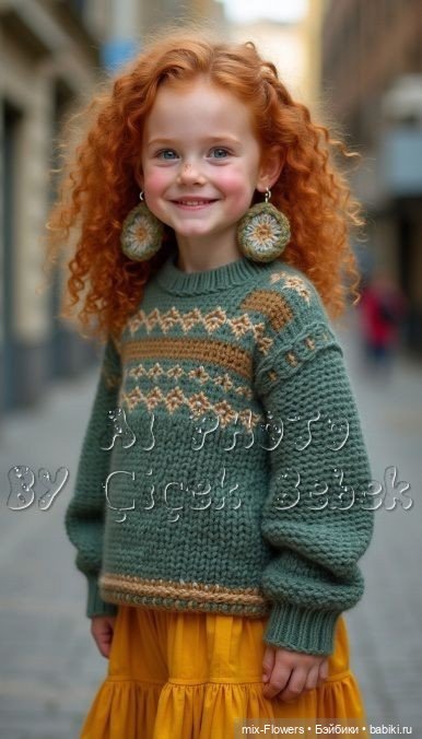 Очаровательные Рыжики: источник вдохновения для вязания **))