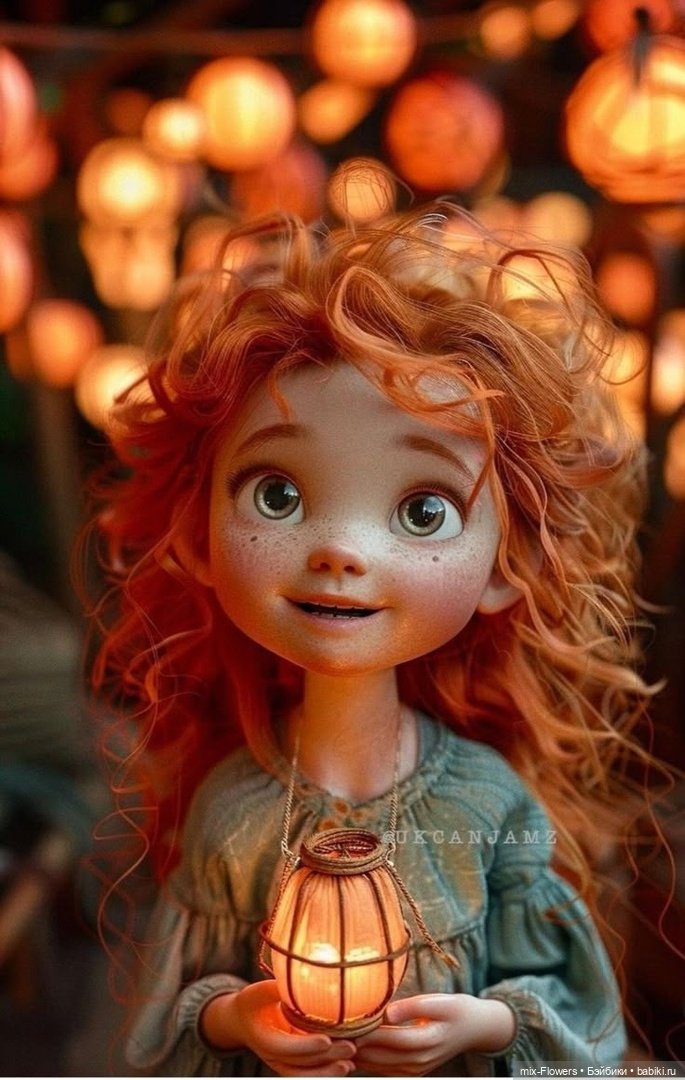 Очаровательные Рыжики: источник вдохновения для вязания **))