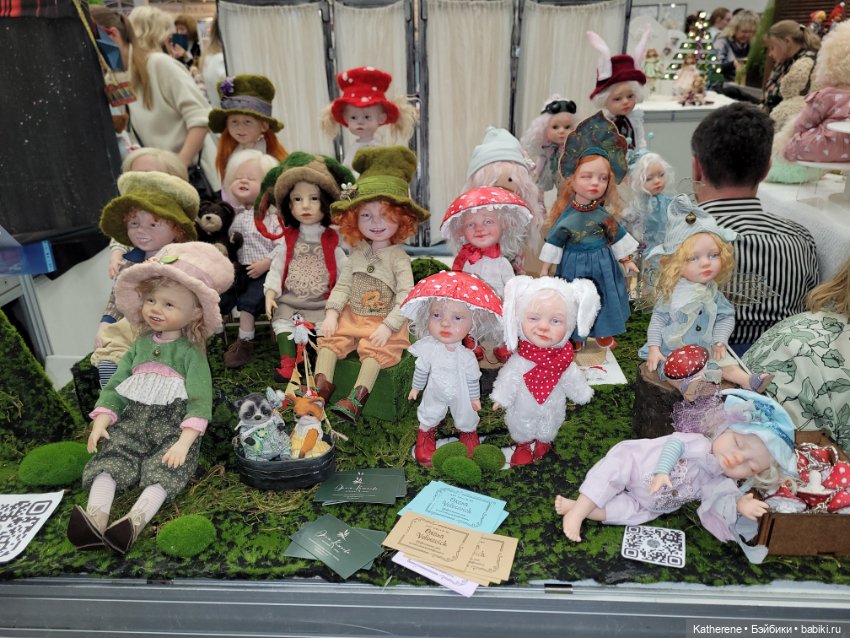 Небольшие куколки и обзорные фото с выставки (фото 2)