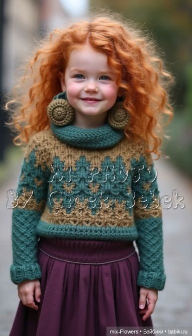 Очаровательные Рыжики: источник вдохновения для вязания **)) (фото 6)