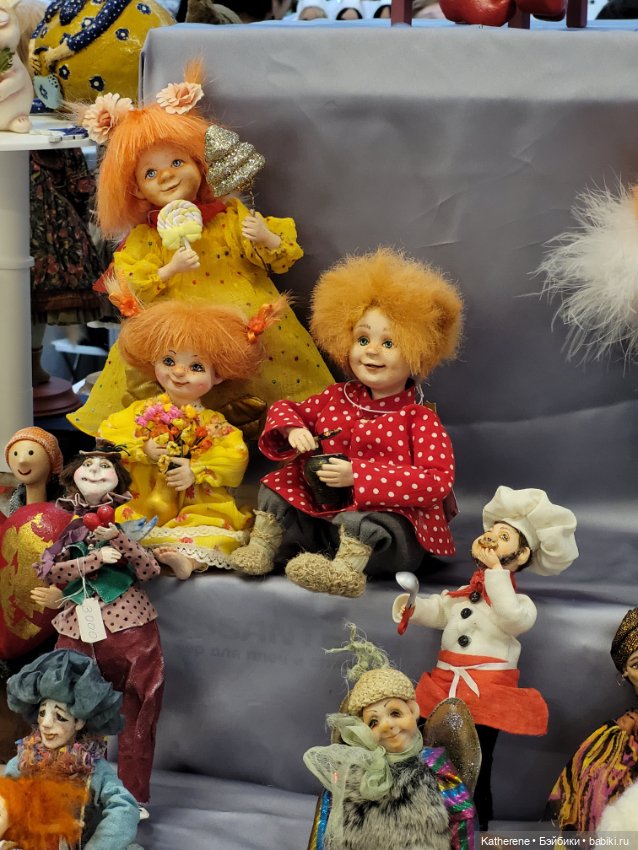 Небольшие куколки и обзорные фото с выставки