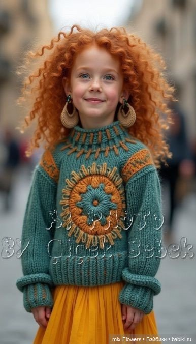 Очаровательные Рыжики: источник вдохновения для вязания **))