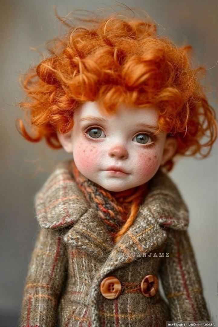 Очаровательные Рыжики: источник вдохновения для вязания **))