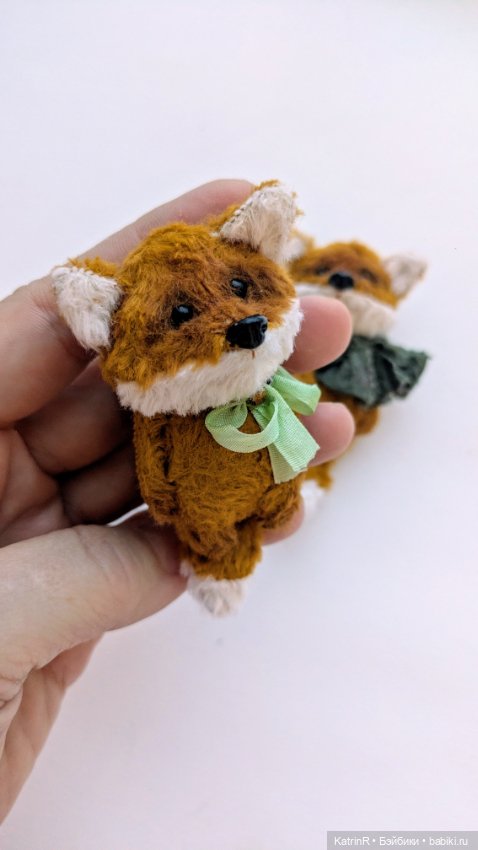 Лисята. Брошки — Авторские мишки Тедди и друзья: фото (фото 7)