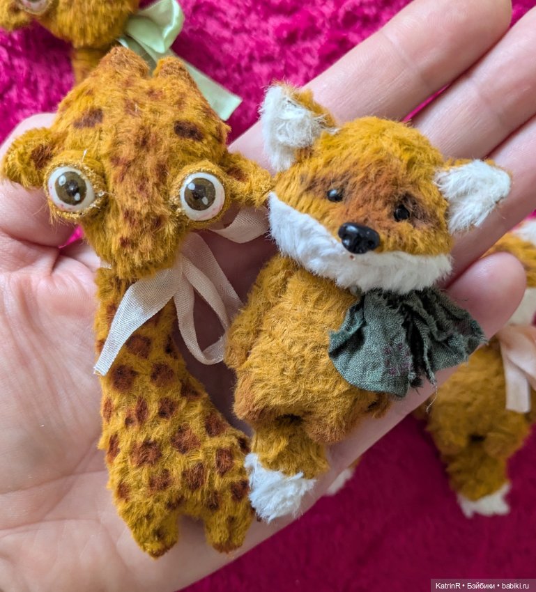 Лисята. Брошки — Авторские мишки Тедди и друзья: фото (фото 2)