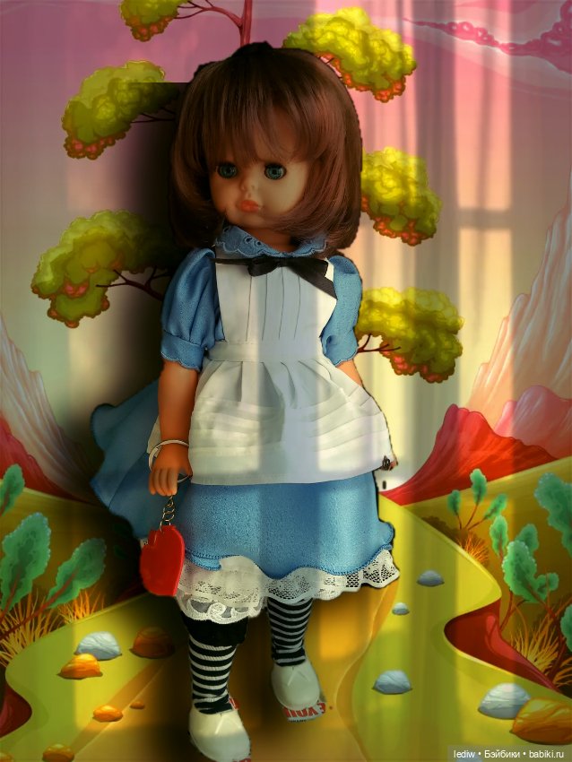 Новая жизнь старых кукол. Алиса. Очень странная история (фото 10)