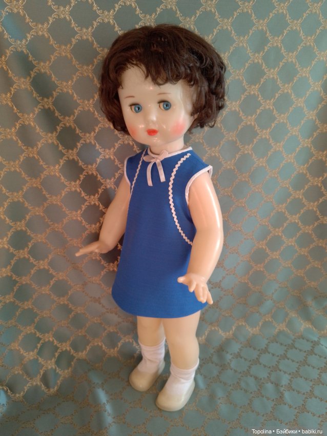 Первое платьице — Советские винтажные куклы (СССР): Ленигрушка