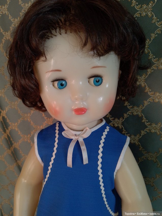 Первое платьице — Советские винтажные куклы (СССР): Ленигрушка (фото 3)