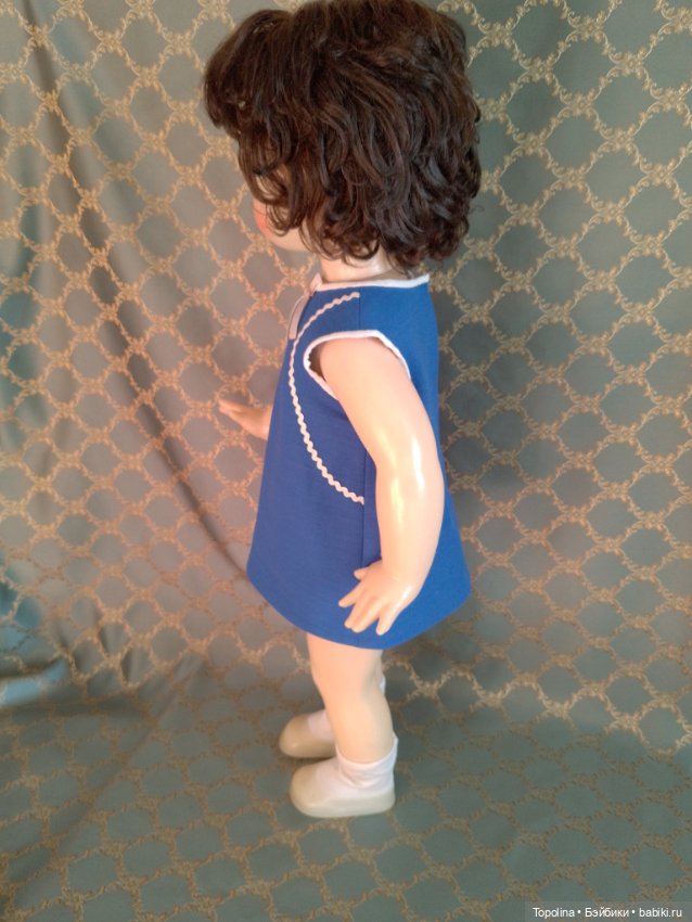 Первое платьице — Советские винтажные куклы (СССР): Ленигрушка (фото 6)