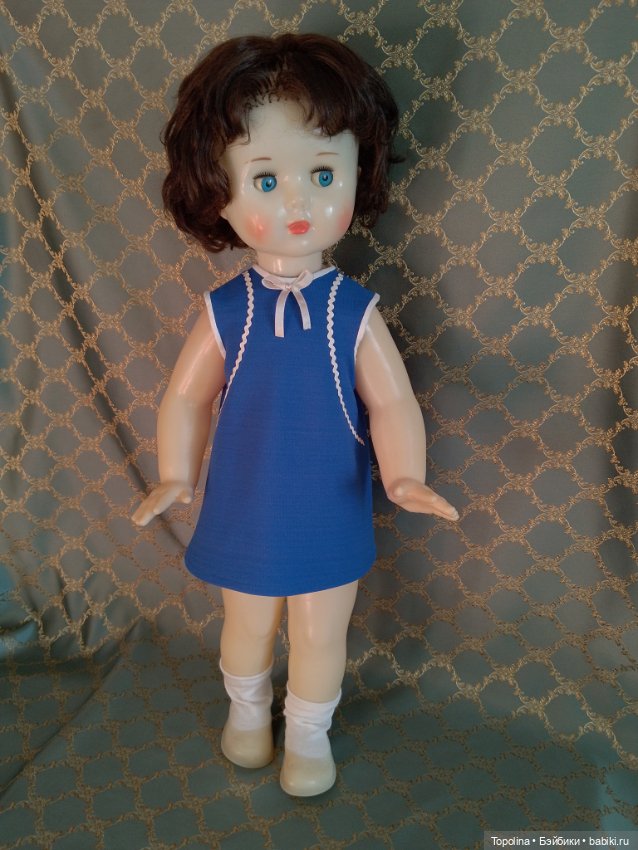 Первое платьице — Советские винтажные куклы (СССР): Ленигрушка (фото 2)